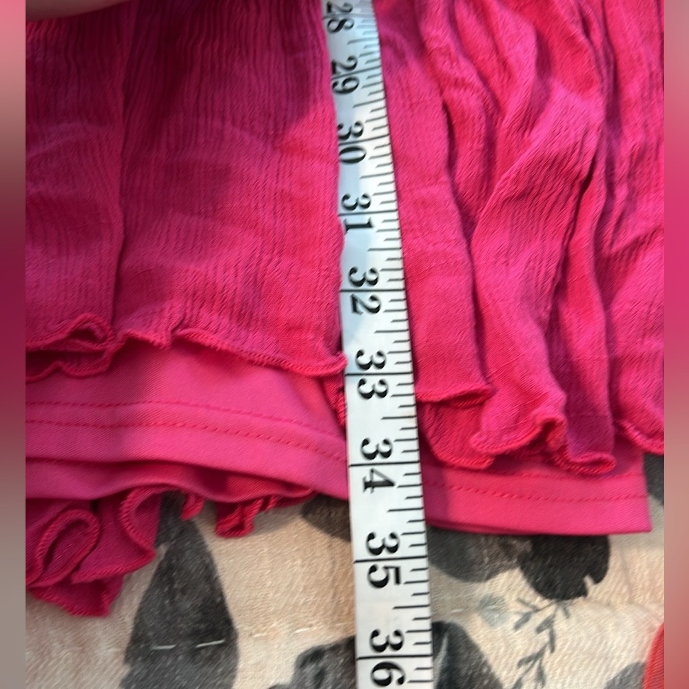 ⭐️Baeverly,Fun,Fantastic,Fuscia Dress, Super Soft,Adjustable Length,EUC,Size M - Picture 14 of 14